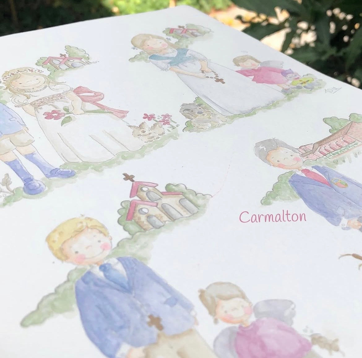 A.Personalización del dibujo